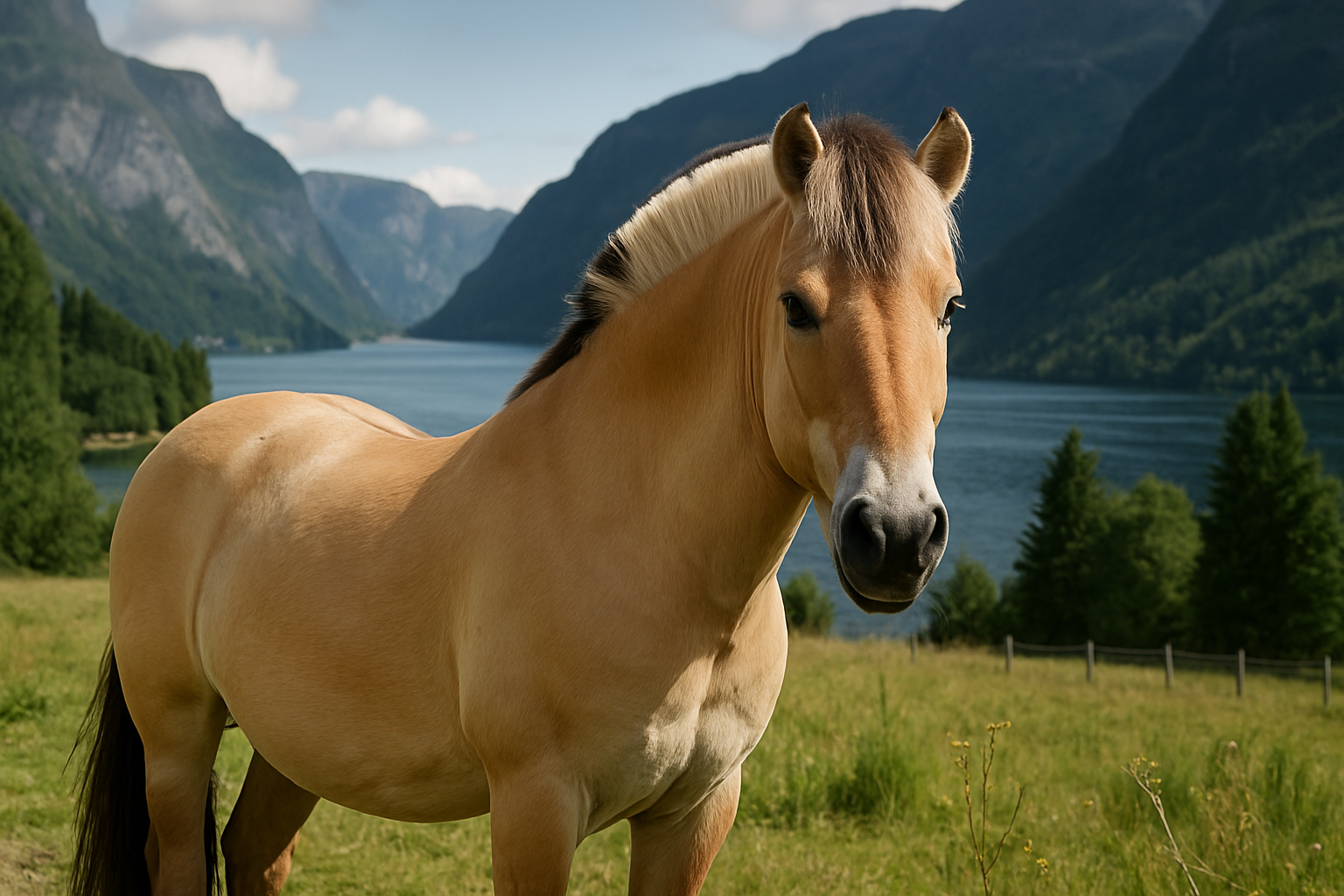 Fjordpferd - Familienpferd Pferderasse